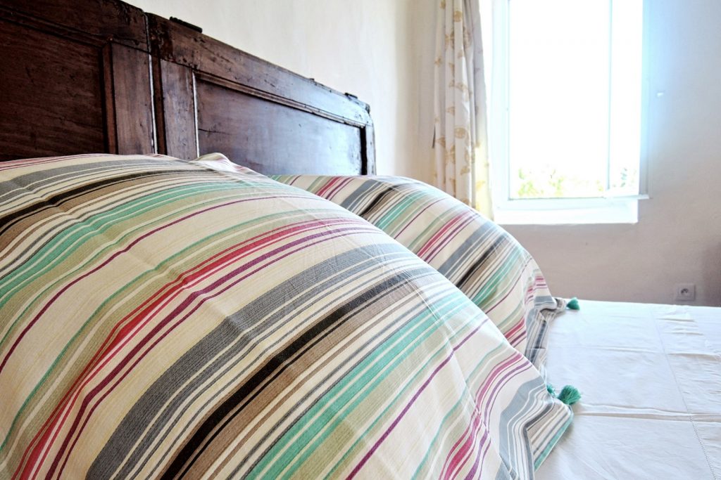 Lit chambre d'hôtes de charme Anduze