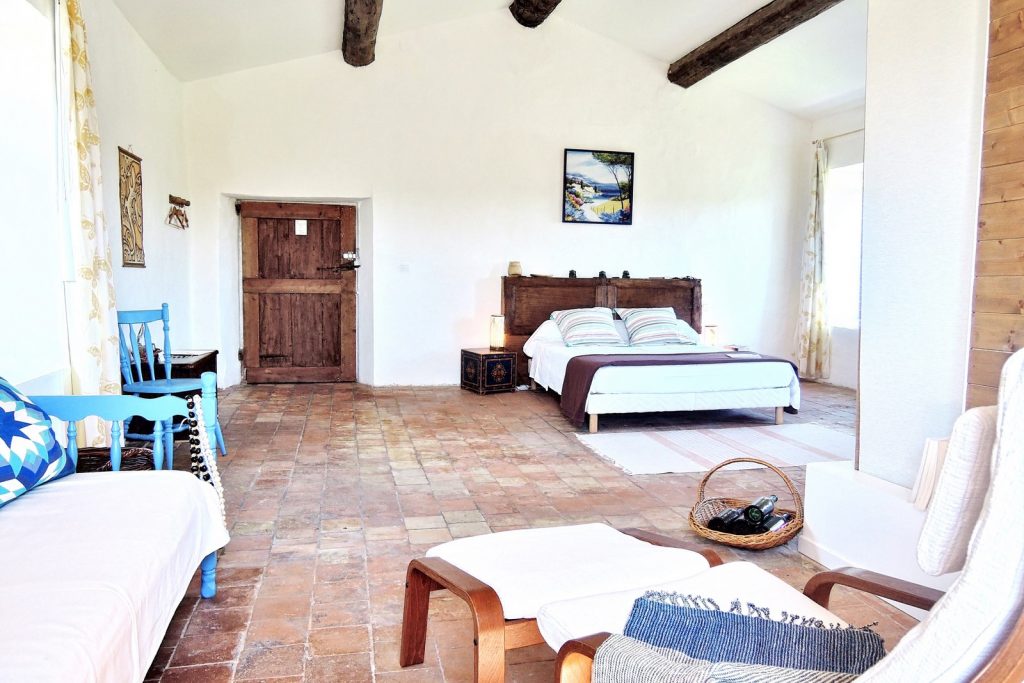 vue sur chambre d'hôtes de charme