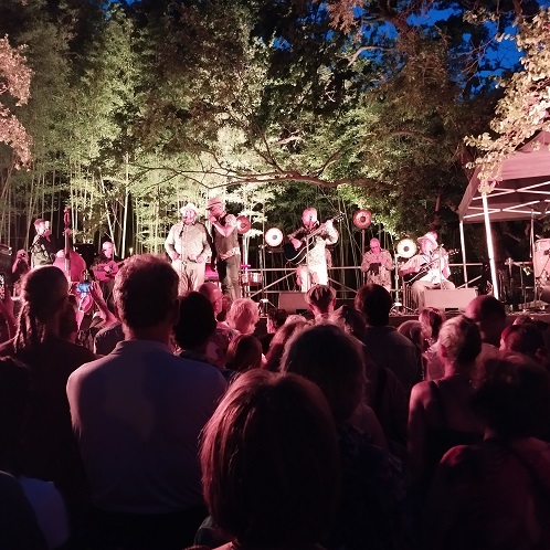 Jazz festival in Anduze near the chambre d'hôtes 